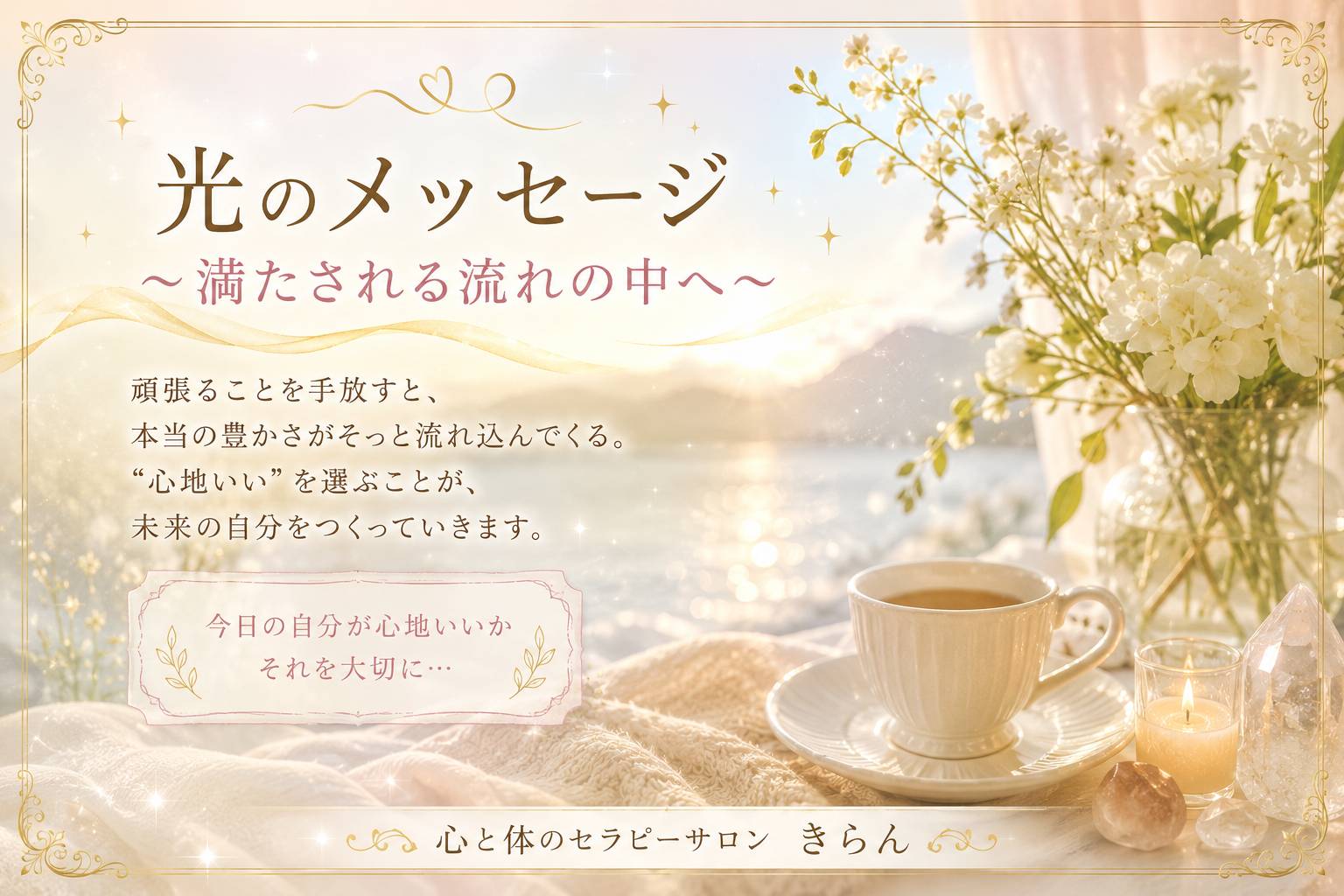 光のメッセージ〜満たされる流れの中へ〜